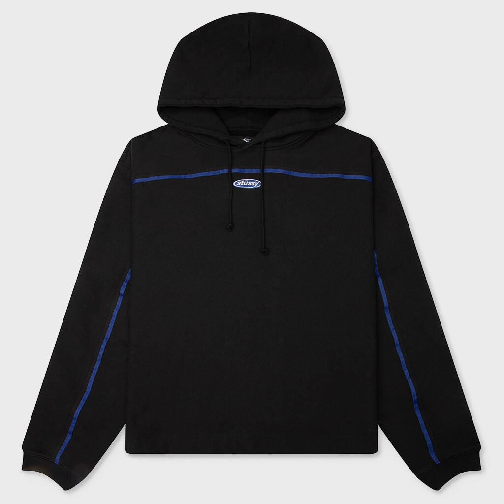 Oval Pullover Hood - Black