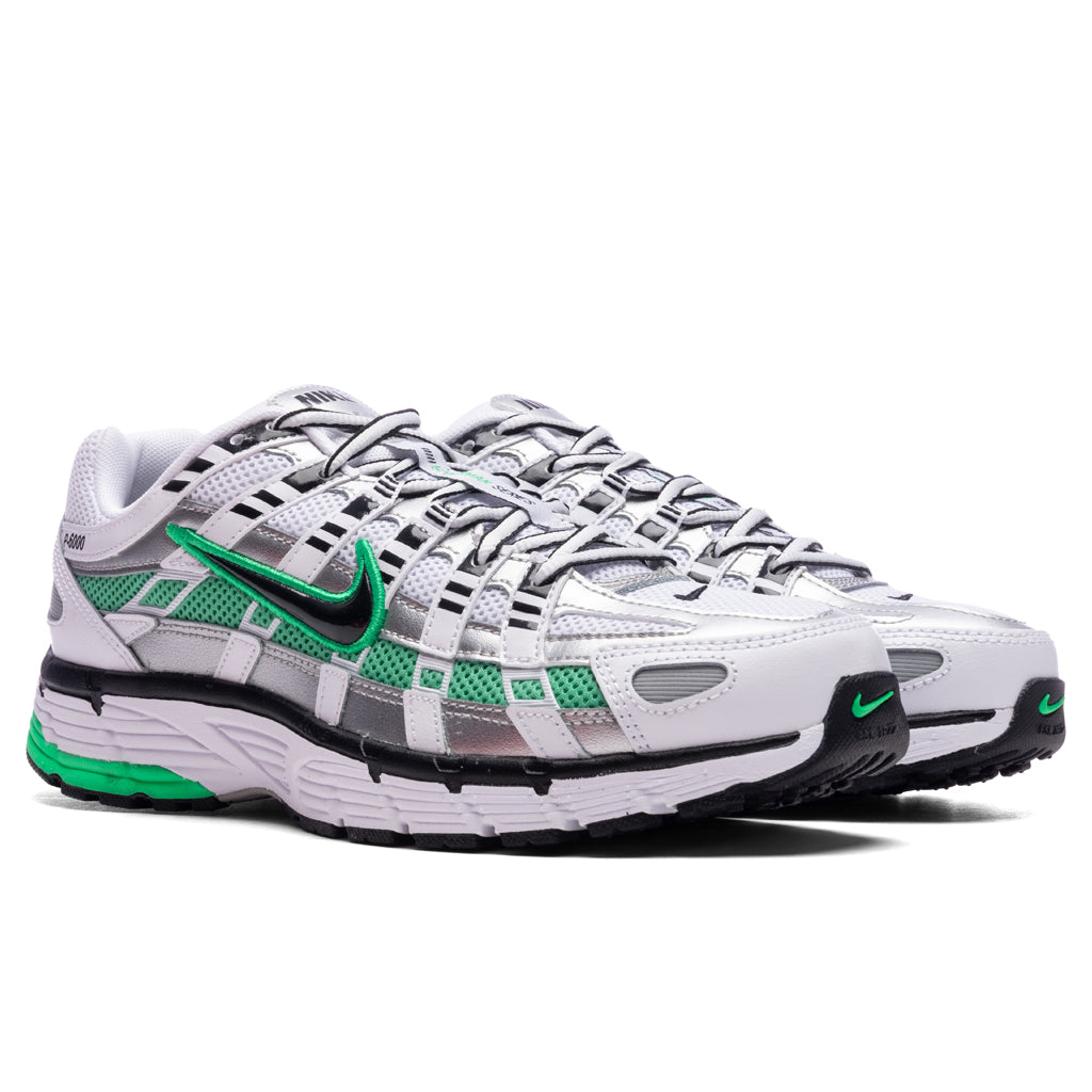 P-6000 - White/Black/Metallic Silver/Spring Green â Feature