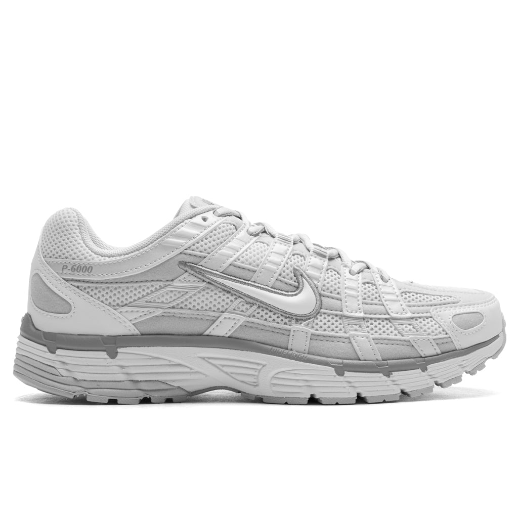 Nike P-6000 White Platinum Tint Black Picante Red (Women's)