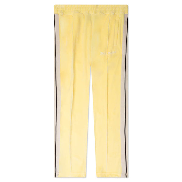 kardinal Reaktor Gøre klart Chenille Loose Track Pants - Yellow/Off White – Feature