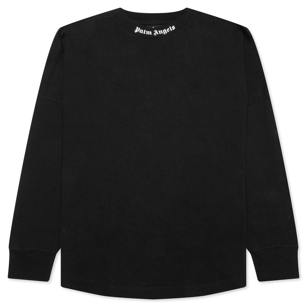 Classic Logo Over Tee L/S - Black/White – Feature