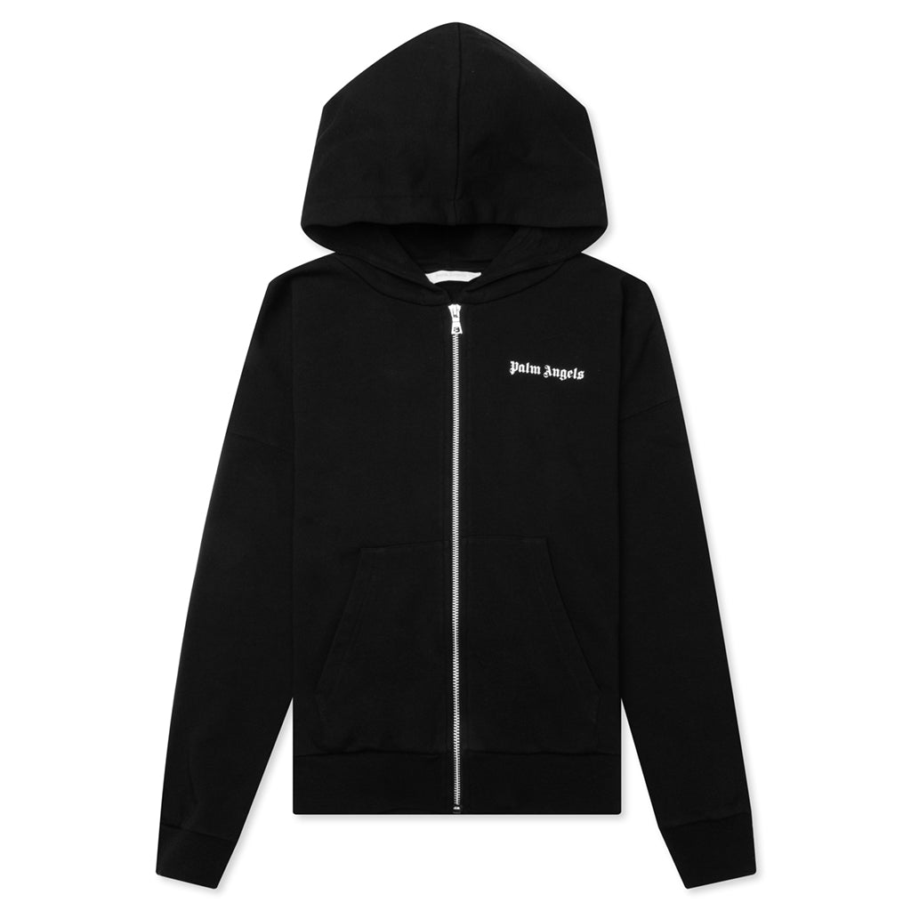 Kid's Classic Overlord Zip Hoodie - Black/White – Feature