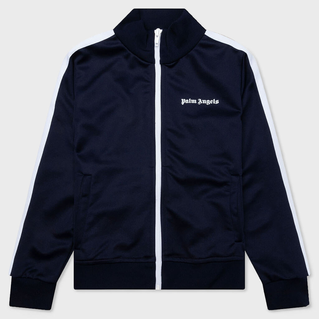 Kid's Track Jacket - Navy Blue