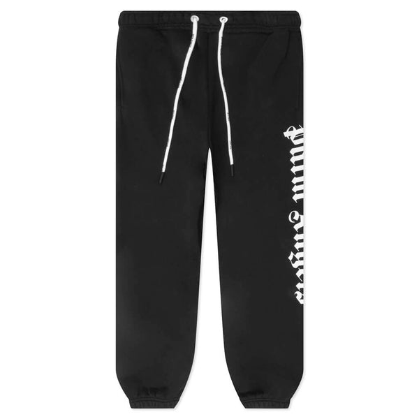 SIDE LOGO SWEATPANTS in black - Palm Angels® Official