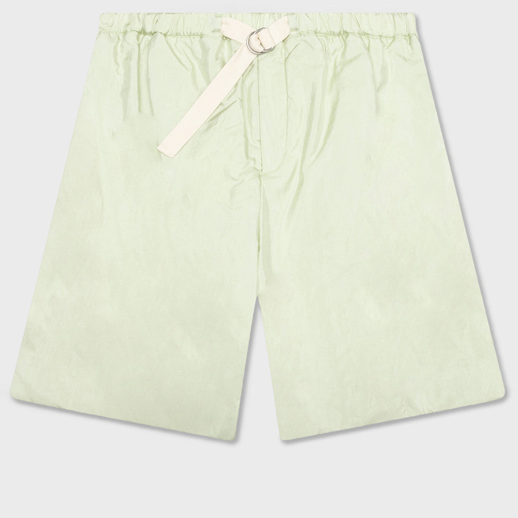 Belted Shorts - Soft Pigment Green