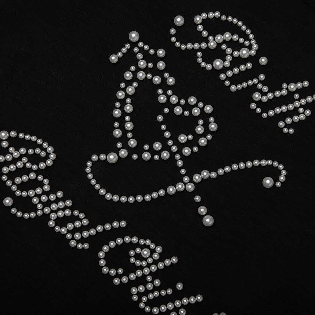 Pearl Patchwork S/S T-Shirt - Black – Feature