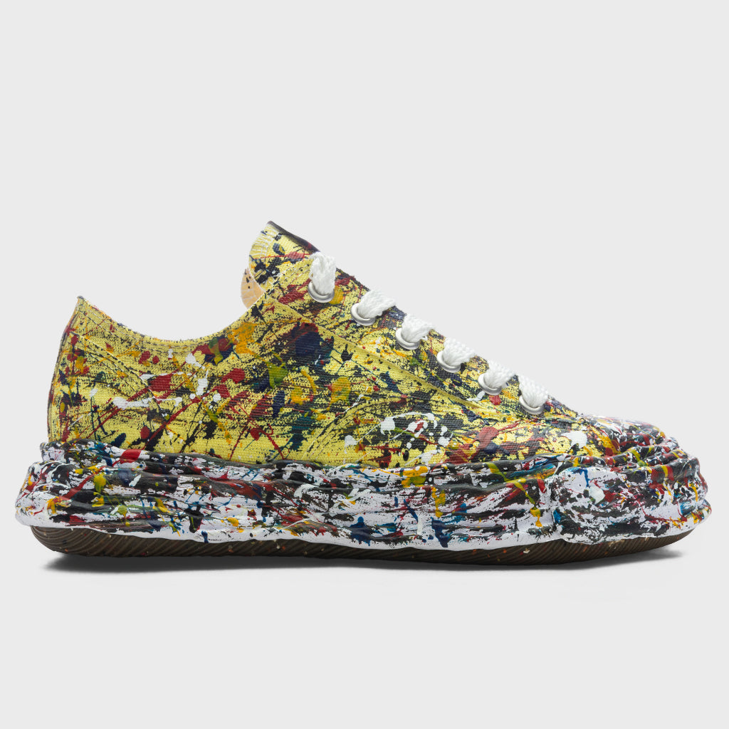 Peterson 23 Low OG Sole Sputtering Canvas - Yellow