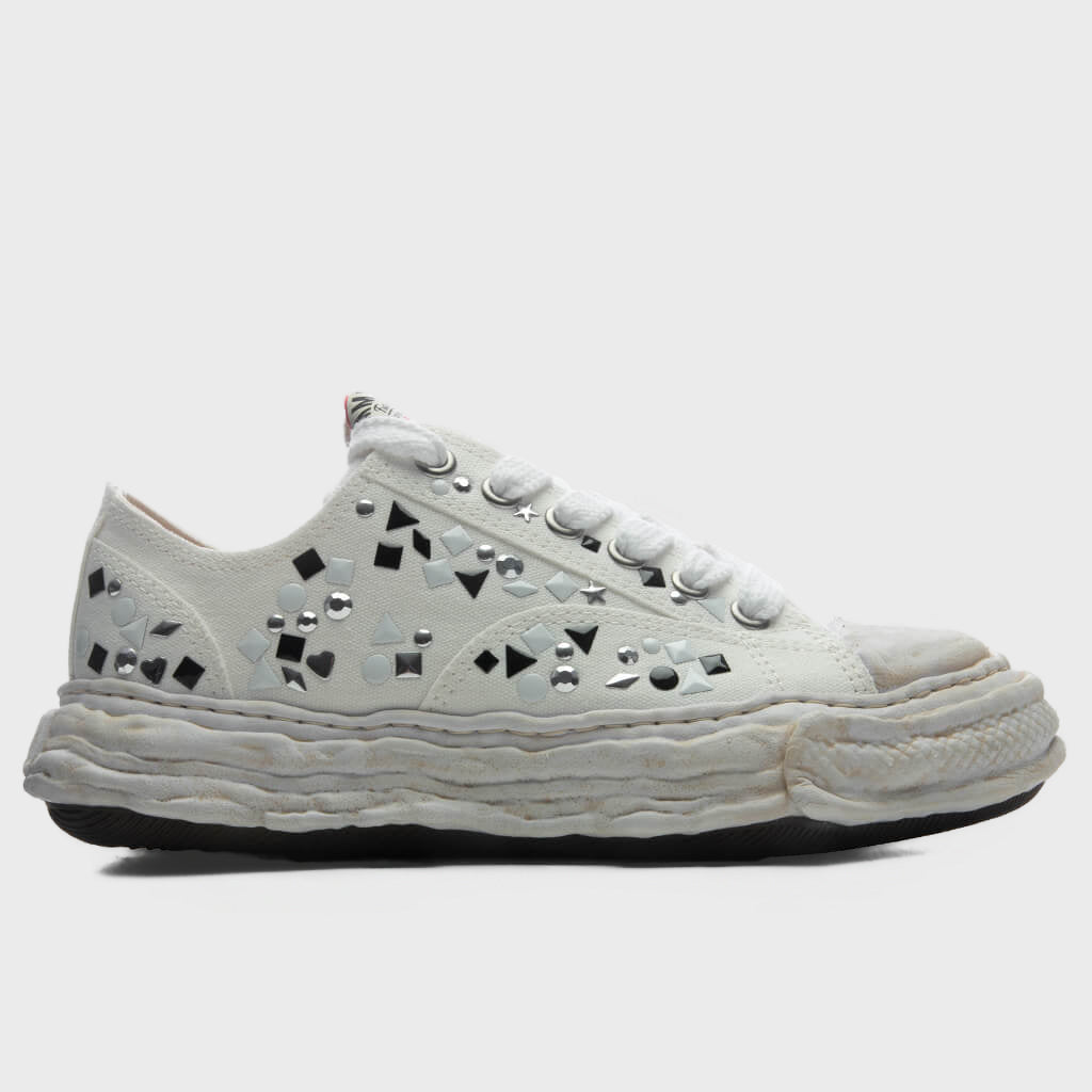 Peterson 23 Low OG Sole Embellished Canvas - White