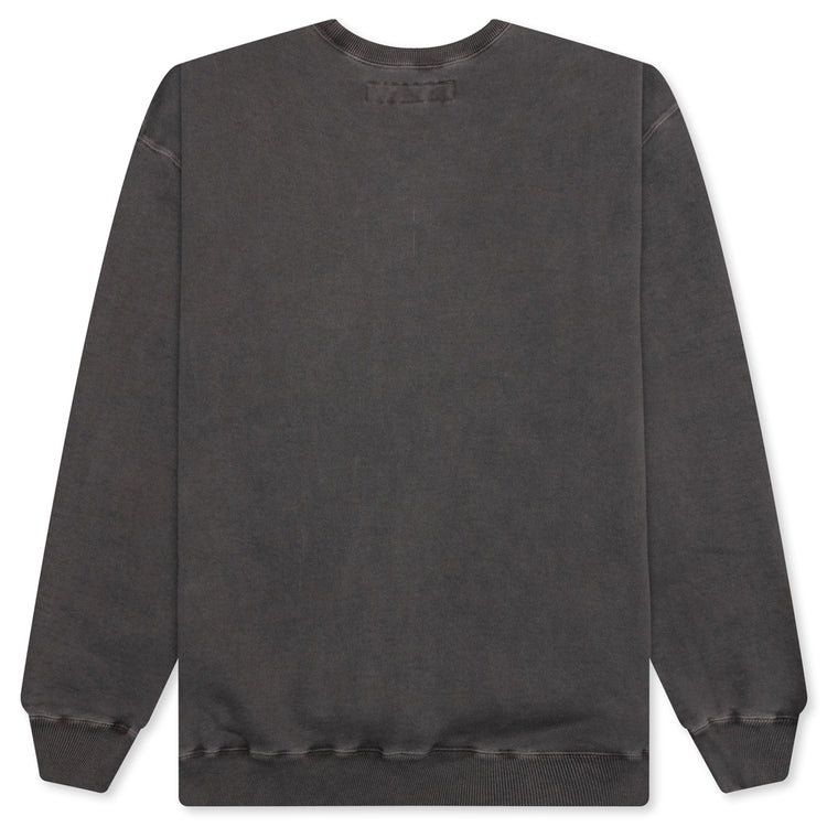 Pigment Dyed Sweat Shirt L/S - Black – Feature