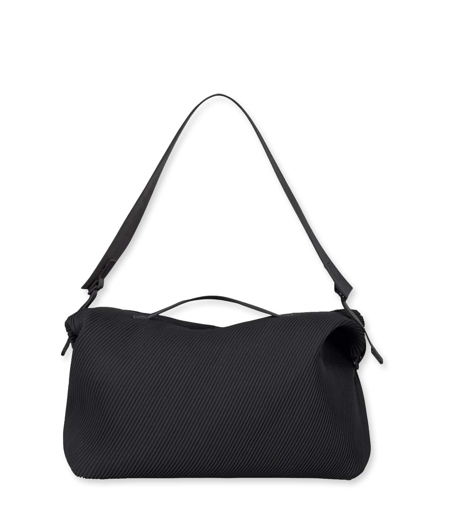 HOMME PLISSÉ PLEATS TRAVEL BAG Pleats Travel Bag - Black – Feature