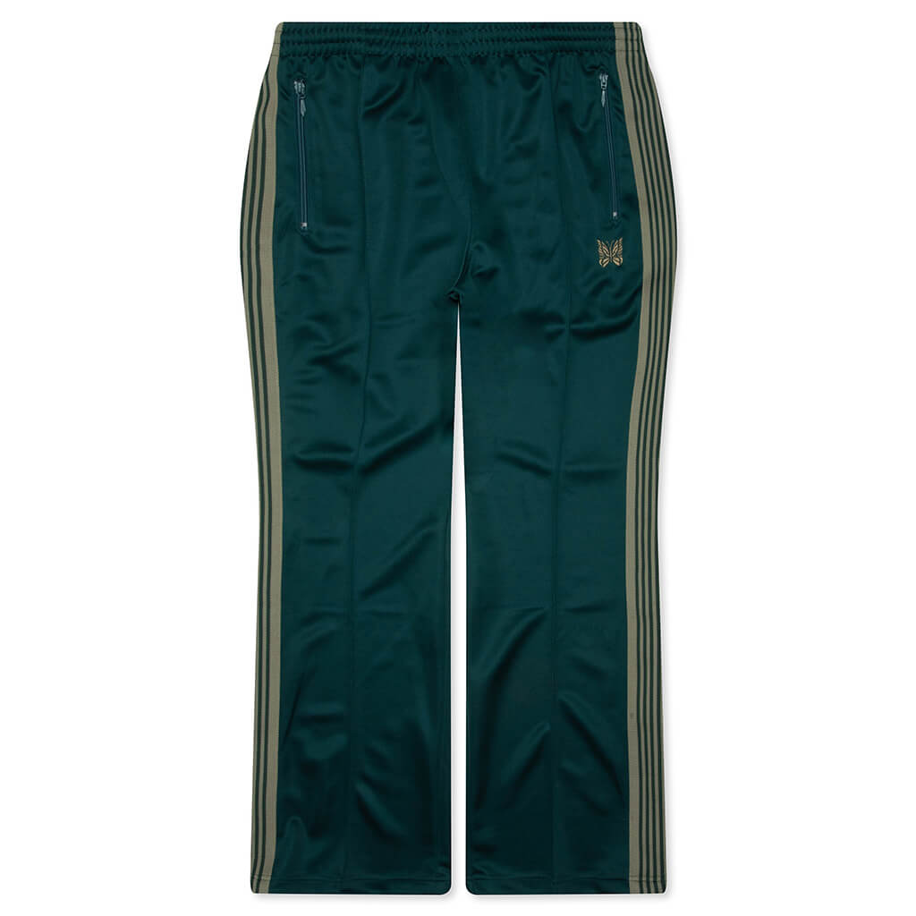 Poly Smooth Boot-Cut Track Pant - Green – Feature