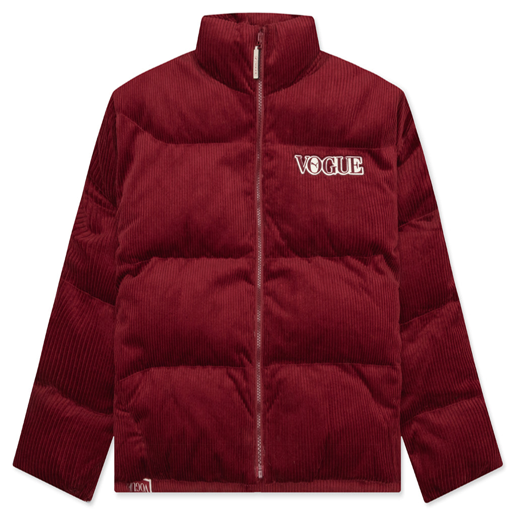Puma x Vogue Women's Oversized Puffer Jacket - Intense Red – Feature