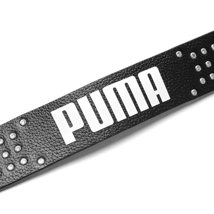 Puma x A$AP Rocky cat belt In black leather With crystal embellished buckle Sz M A$AP ROCKY x PUMA Cat Belt | PUMA main image 4