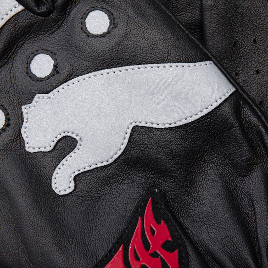 Puma x A$AP Rocky Driving Gloves - Black/Fierce Red – Feature