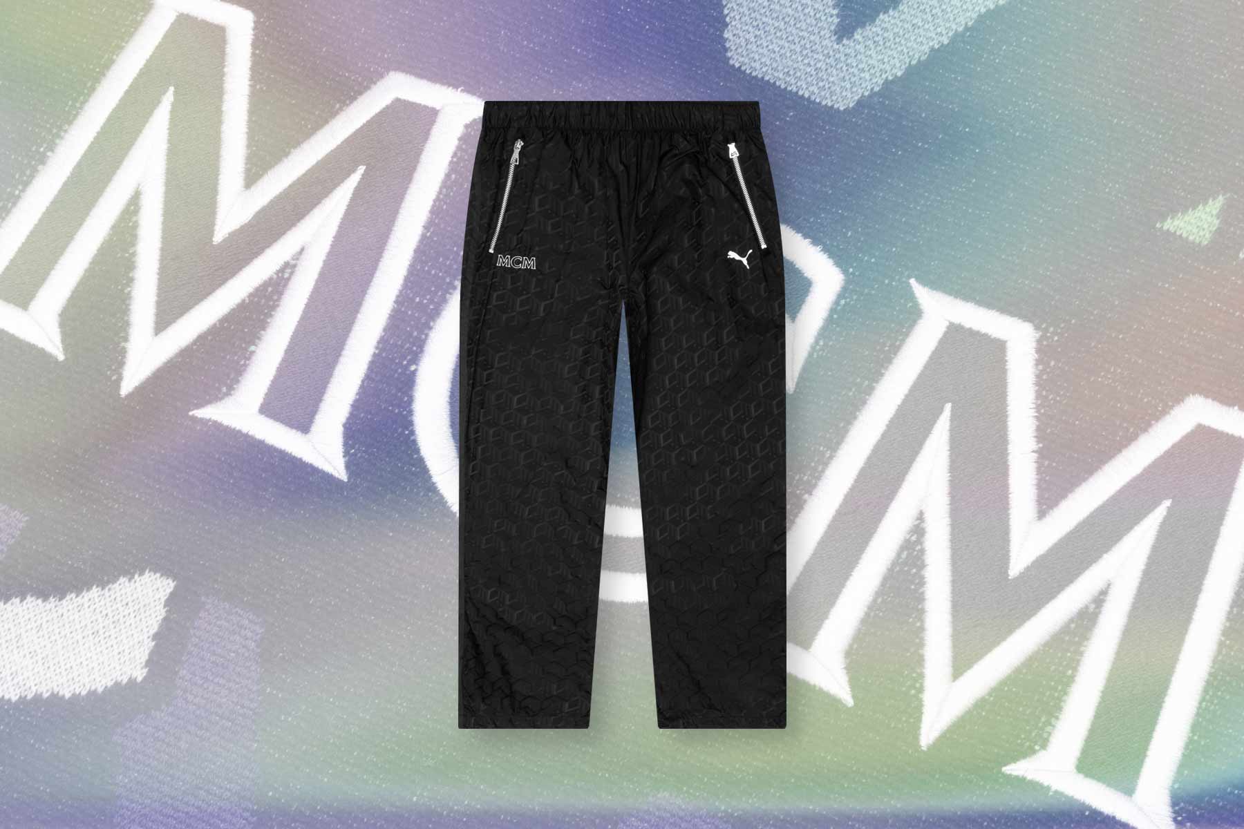 24時間限定価格　MCM PUMA トラックパンツ Puma-x-MCM-Track-Pants---Black