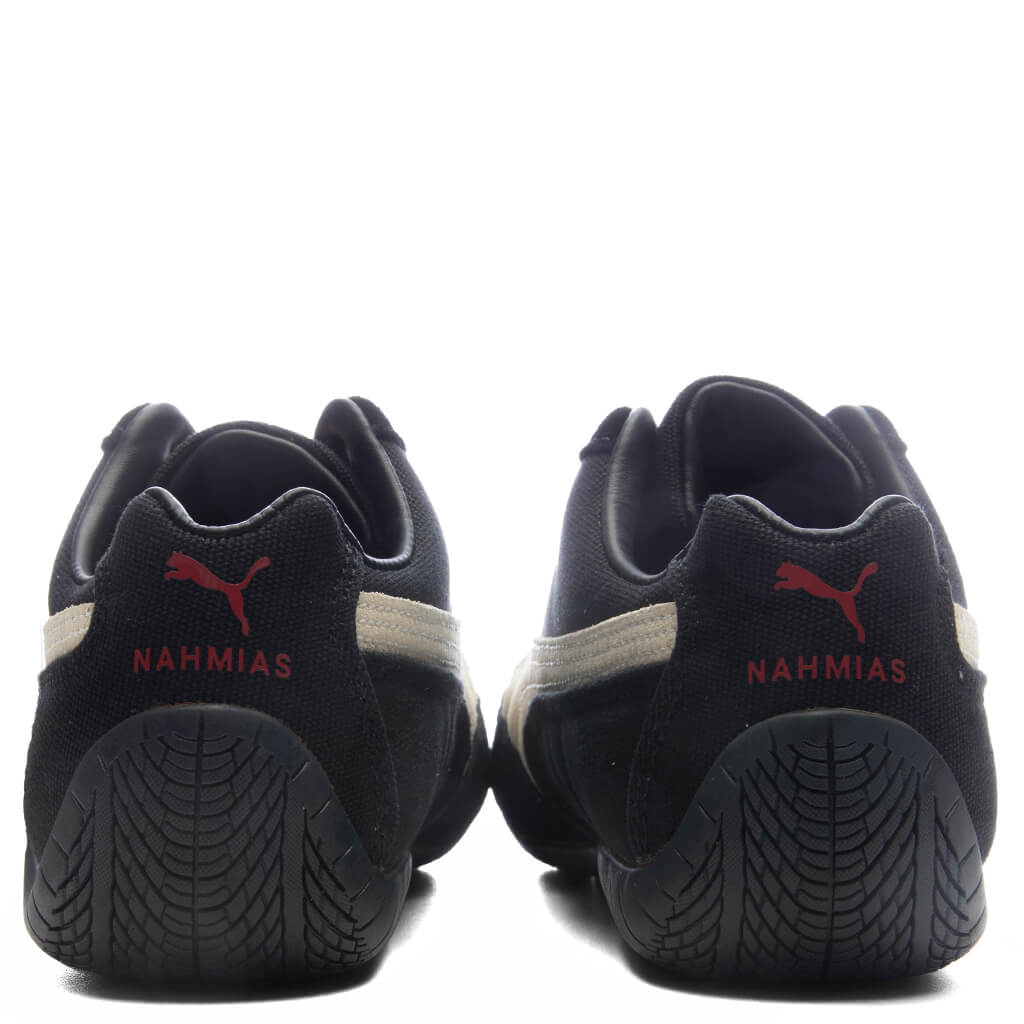 PUMA x Nahmias Speedcat - Black/Canvas/Candy Apple – Feature