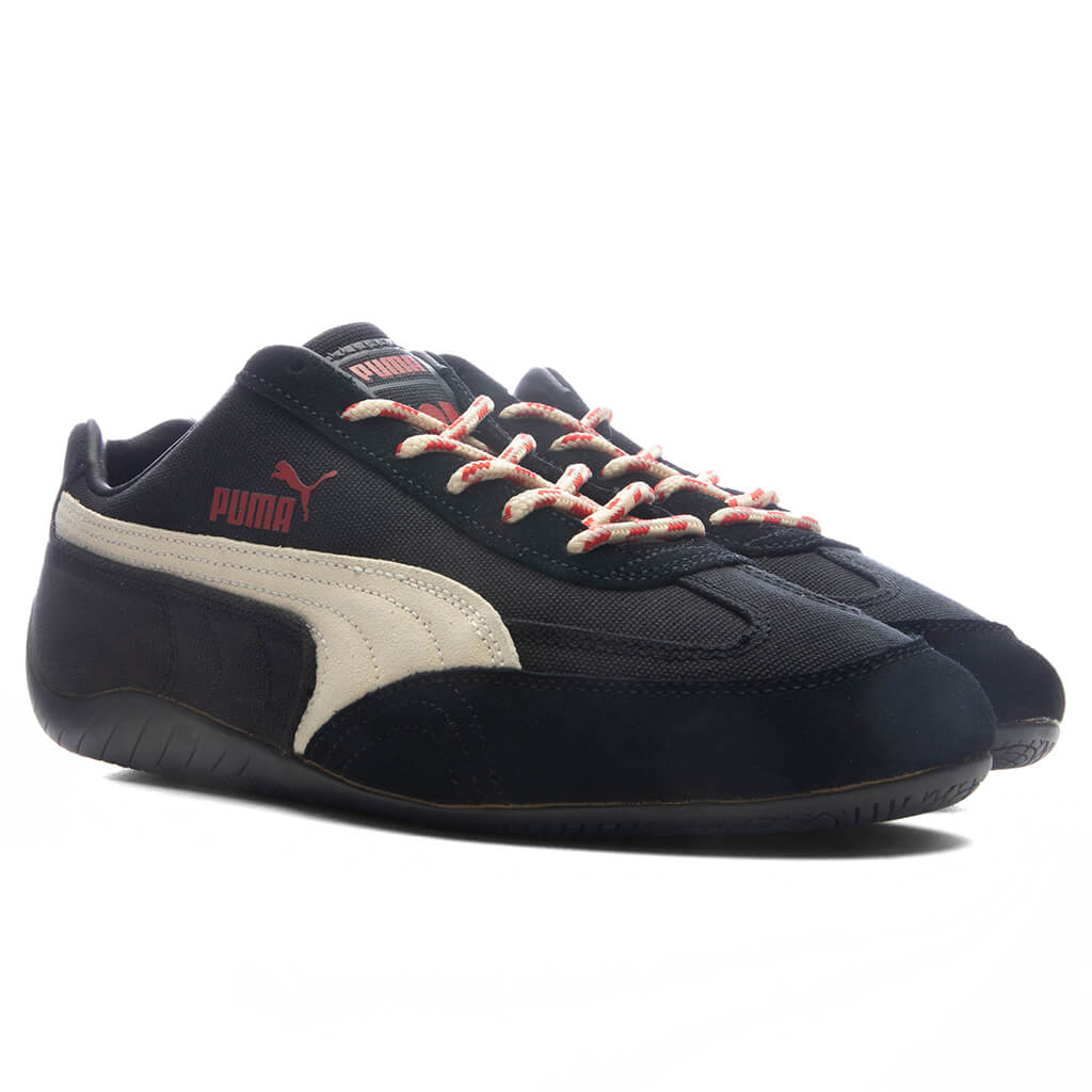 PUMA x Nahmias Speedcat - Black/Canvas/Candy Apple – Feature