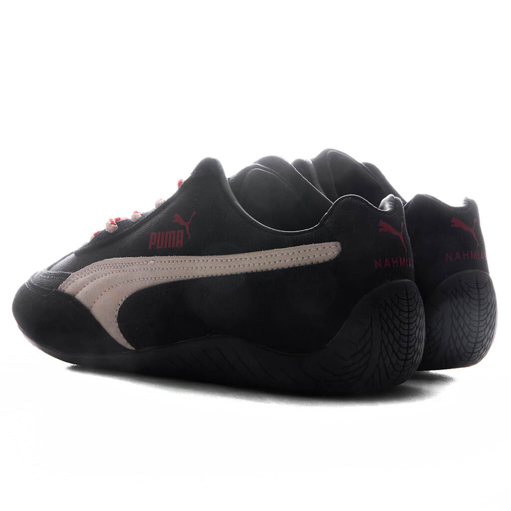PUMA x Nahmias Speedcat - Black/Canvas/Candy Apple – Feature