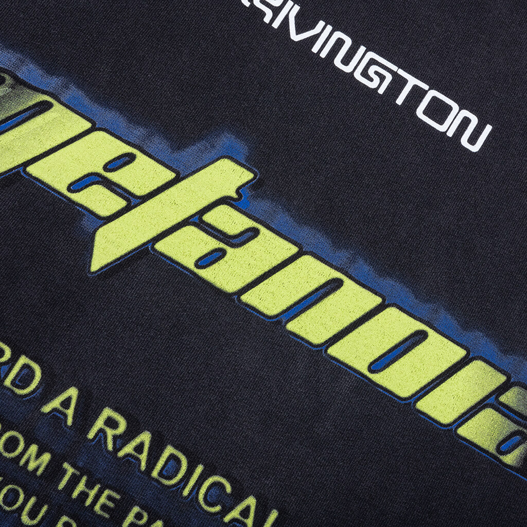 Radical Paper Garden L/S Tee - Faded Black – Feature