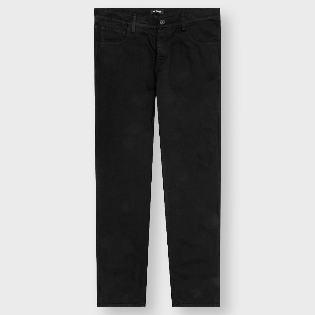 Slim Fit Denim Pants - Black