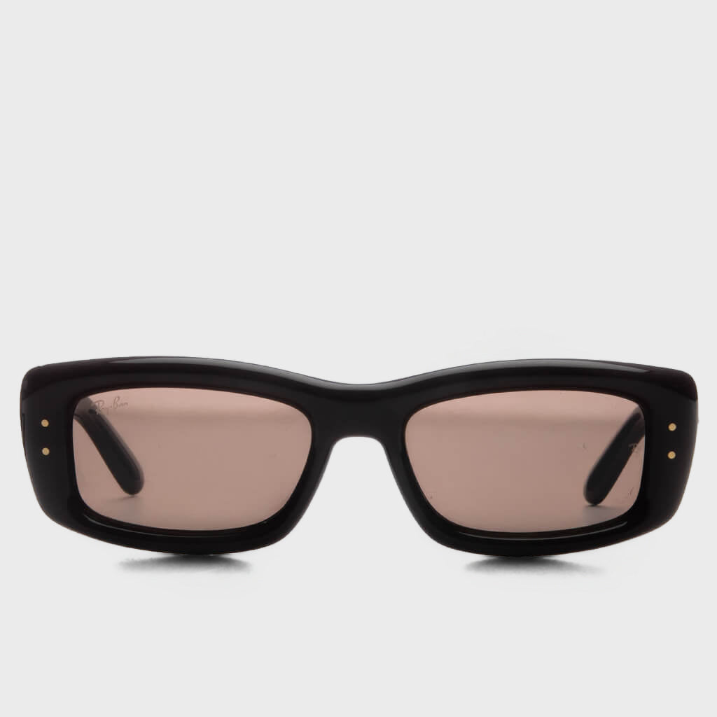 Kiliane Puffer - Transparent Brown Frame/Dark Brown Lens