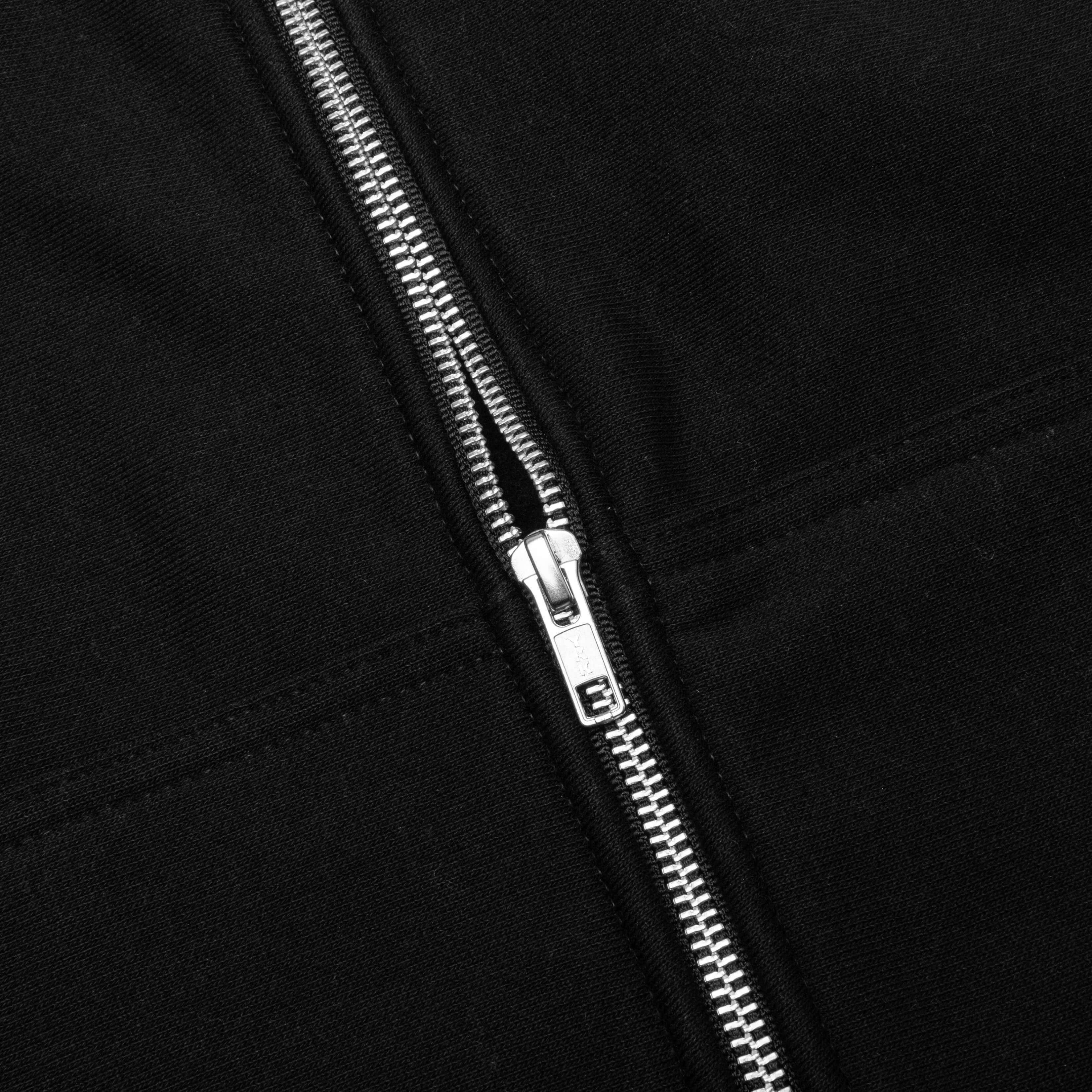 Regal Crown Zip Hoodie - Black – Feature
