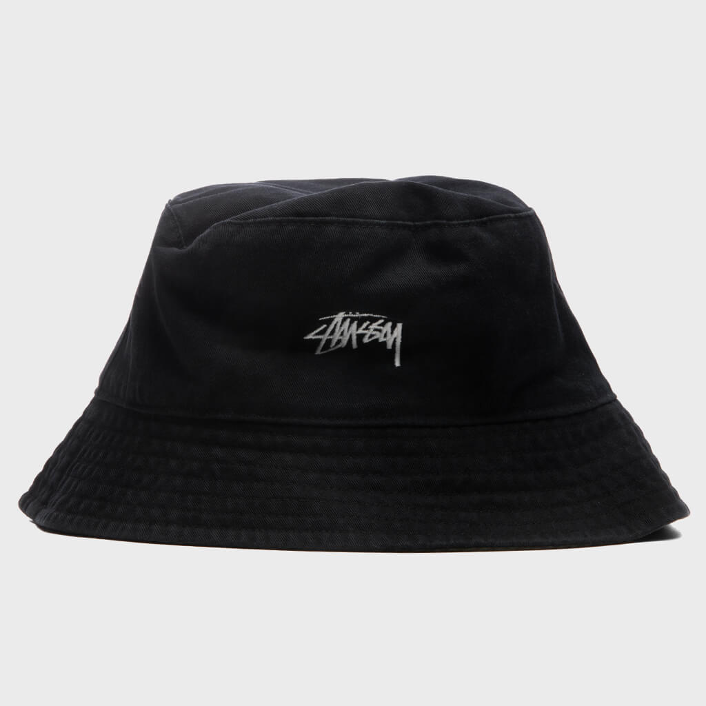 あ*)様 stuusy REVERSIBLE STOCK BUCKET HAT Reversible Stock Bucket Hat - Black/Olive – Feature