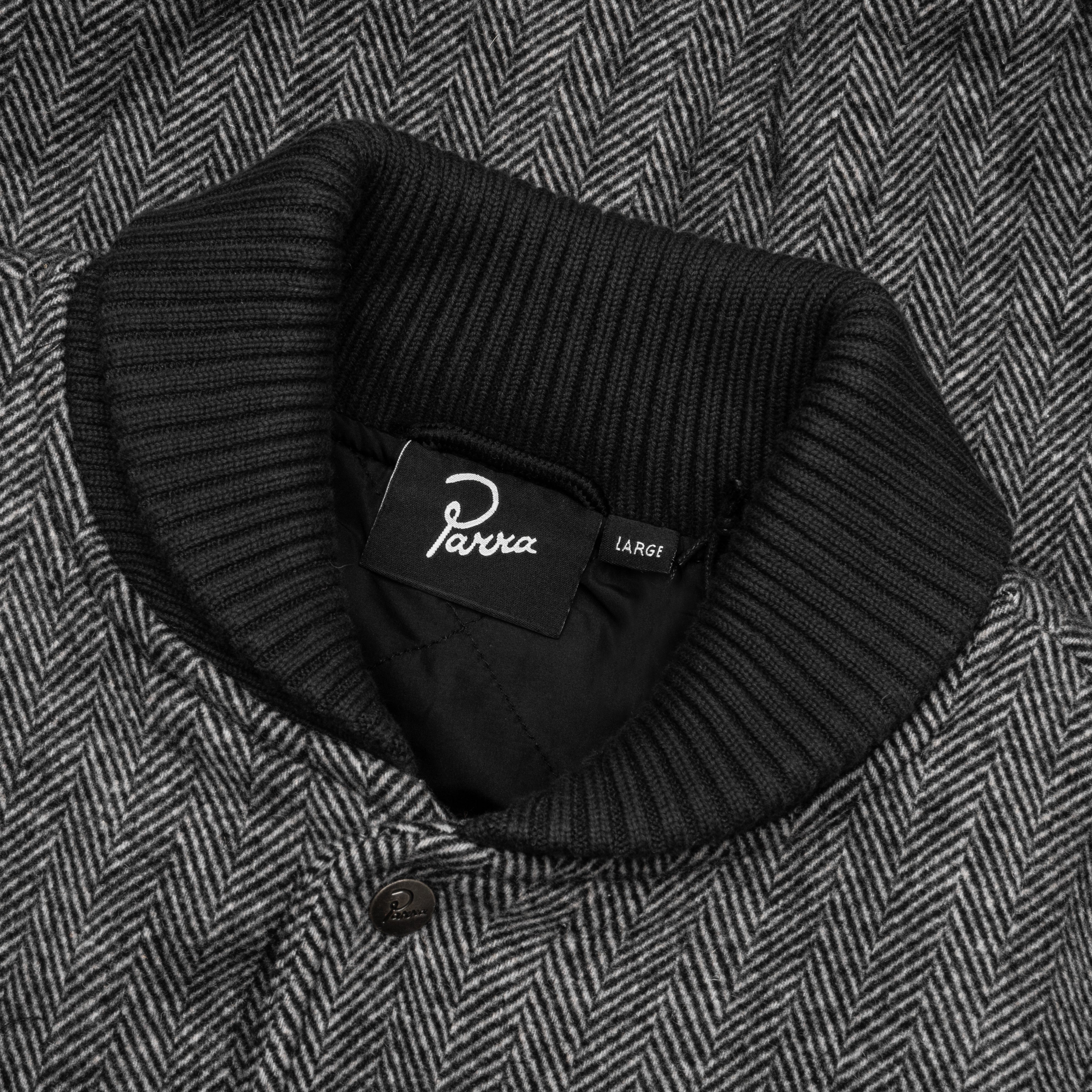 Rounded Par Varsity Jacket - Dark Grey – Feature