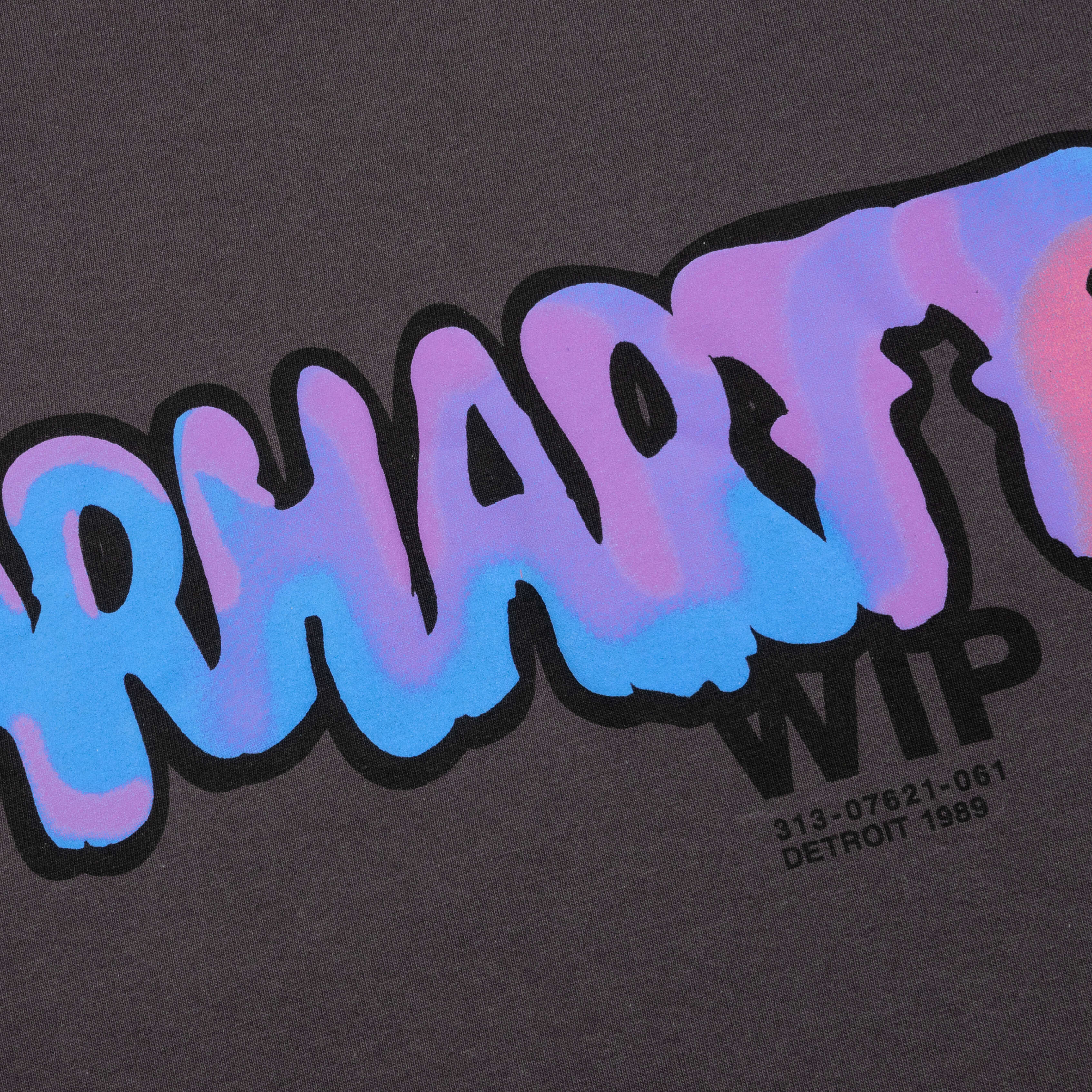 S/S Drip T-Shirt - Charcoal – Feature