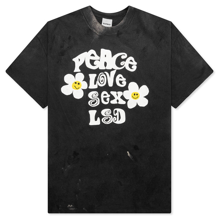 Peace S/S T-Shirt - Black – Feature