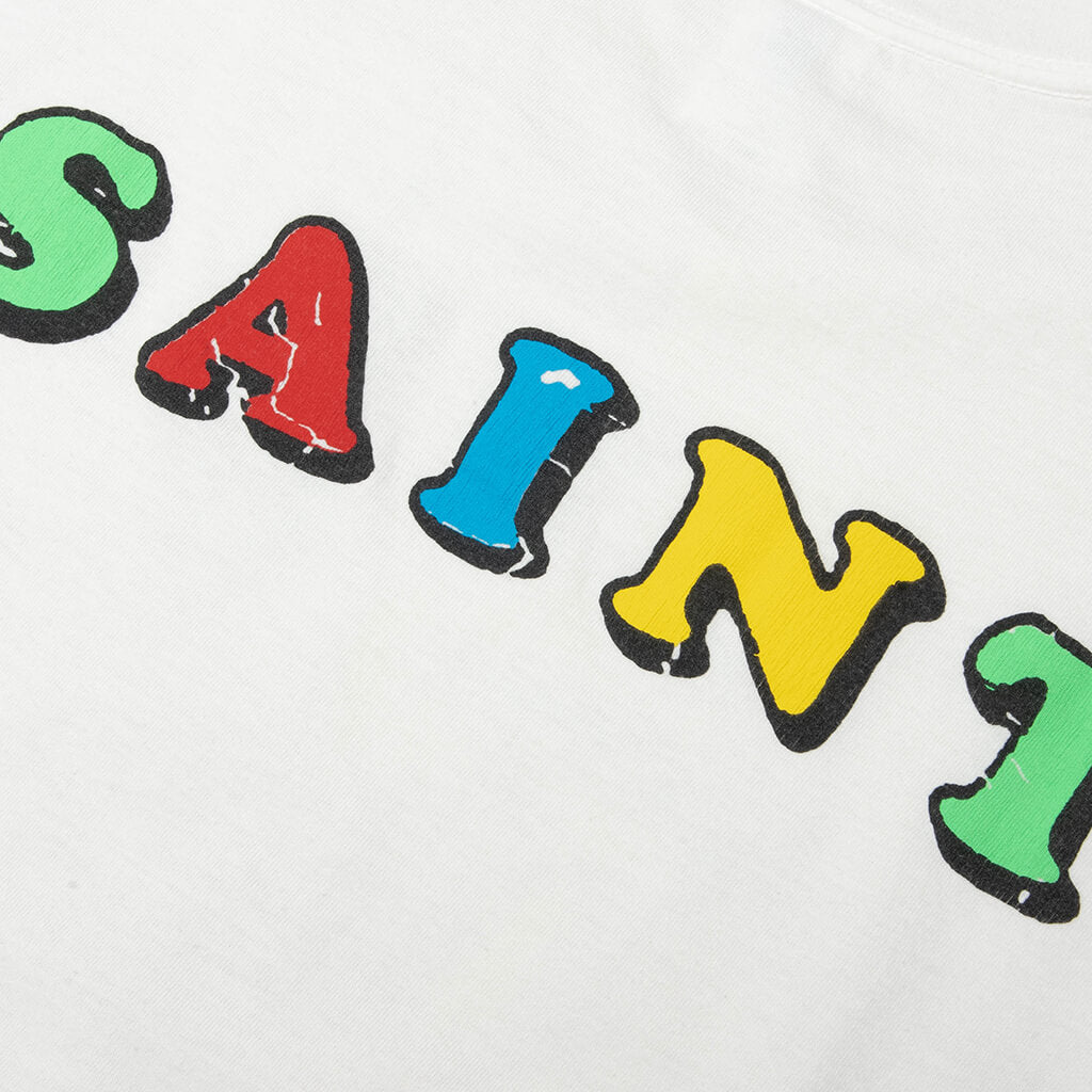 Saint M6 x Jamie Reid S/S T-Shirt - White – Feature