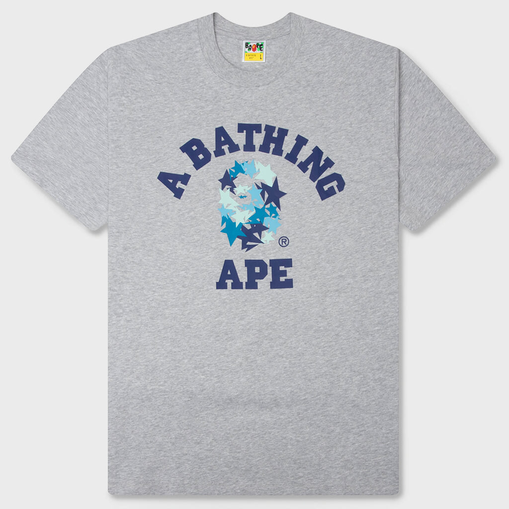 STA College Relaxed Fit Tee - Gray