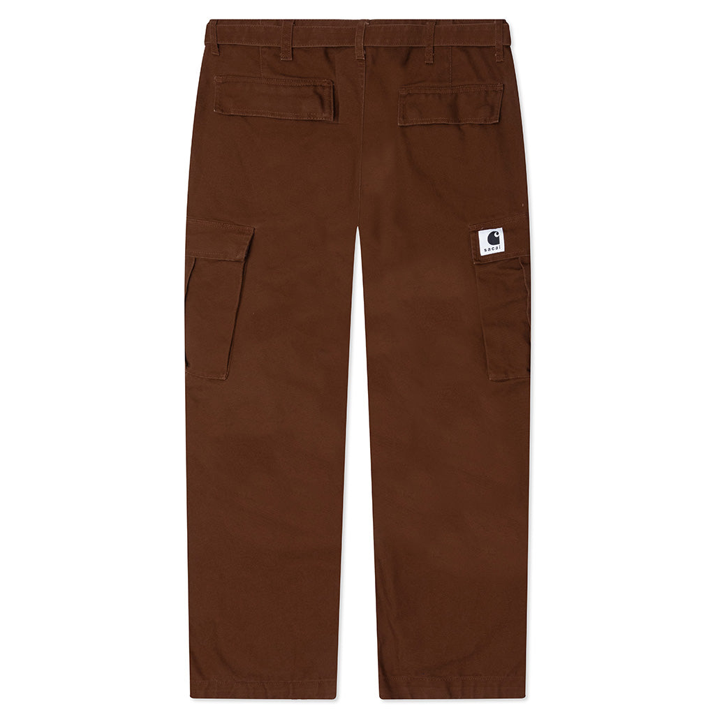 Sacai x Carhartt WIP Duck Pants - Dark Beige – Feature