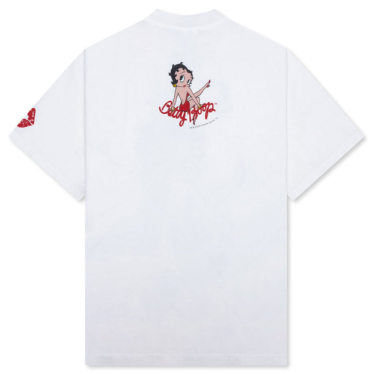 Saint M6 x Betty Boop Pose S/S Tee - White – Feature