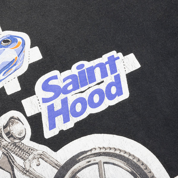 Saint Michael x Neighborhood Bike Tee - Black