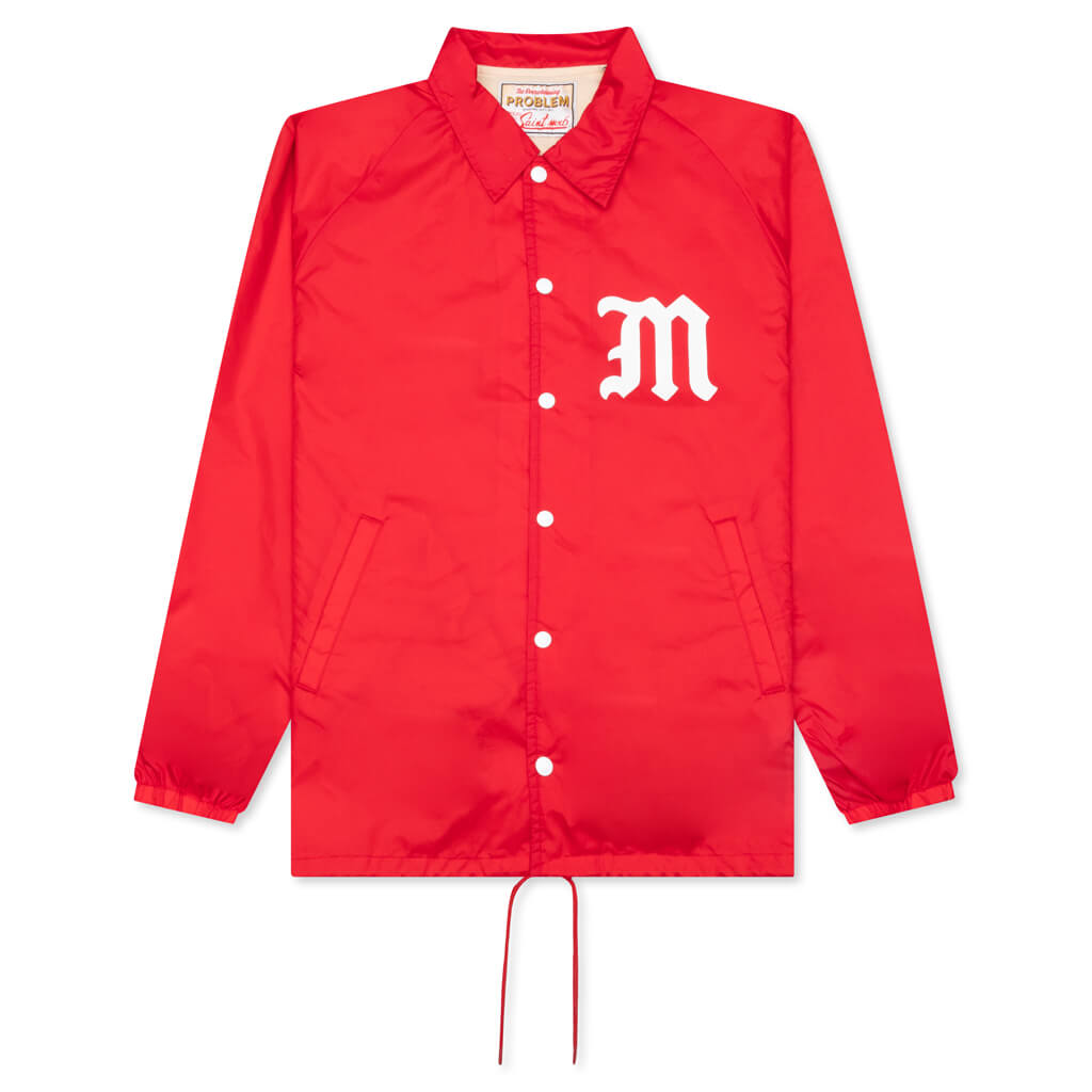 Coach Jacket - Red – Feature