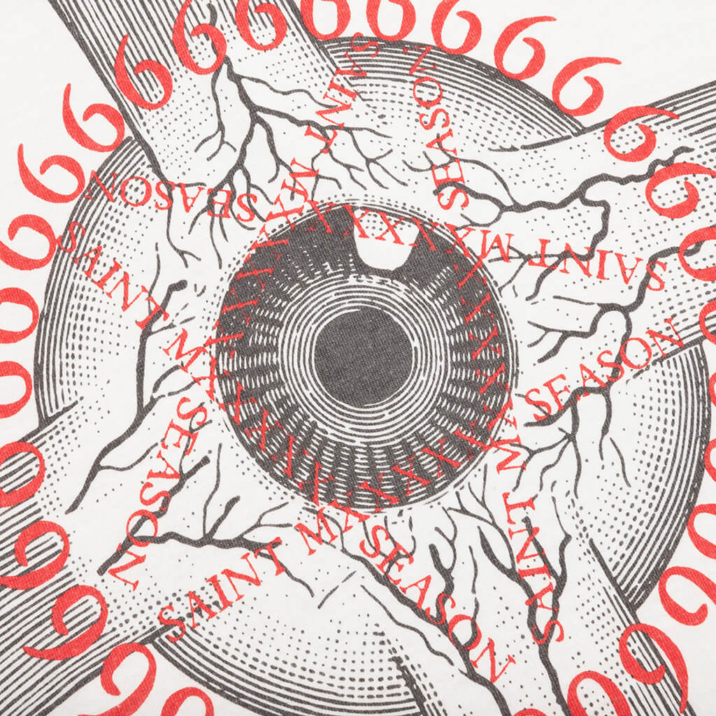 Eyeball L/S Tee - White – Feature