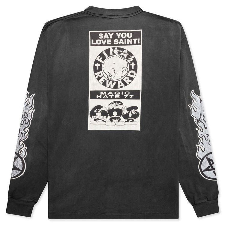 Fire Baby L/S Tee - Black – Feature