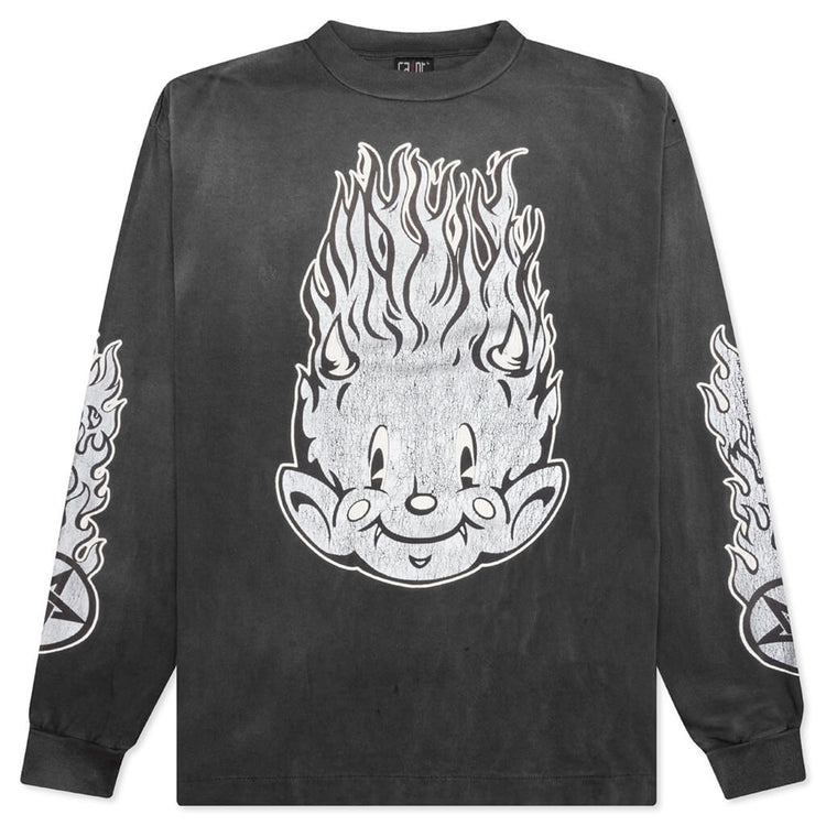 Fire Baby L/S Tee - Black – Feature