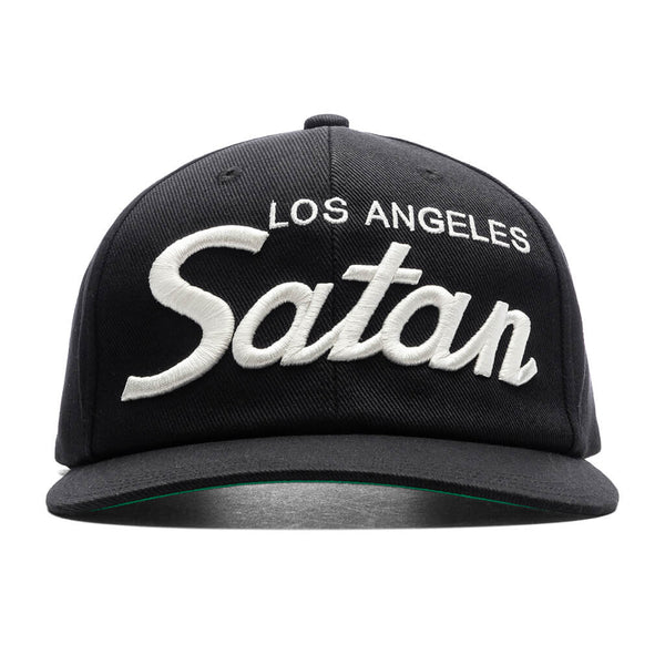 SAINT MICHAEL CAP LOGO BLACK-