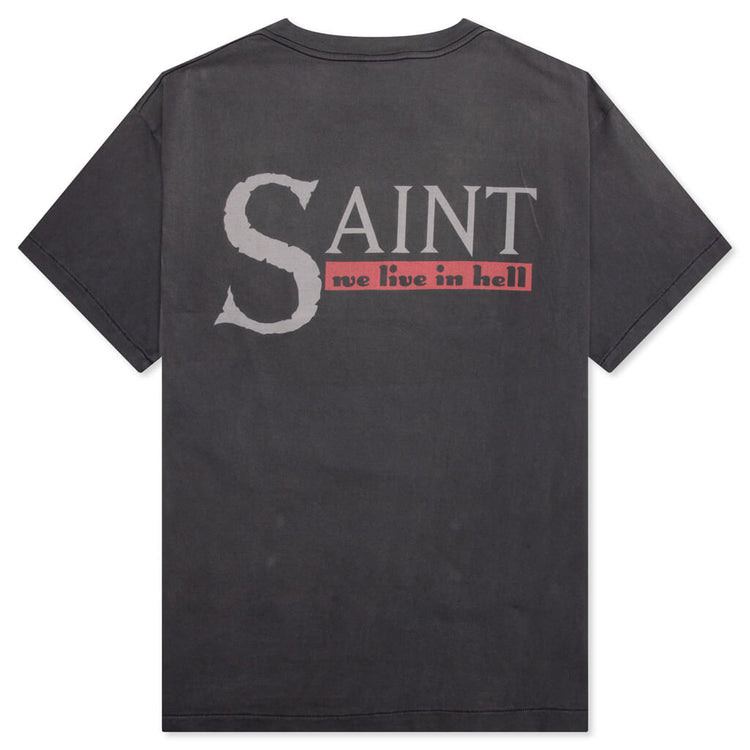SAINT MICHAEL 23SS TEE WE LIVE HELL