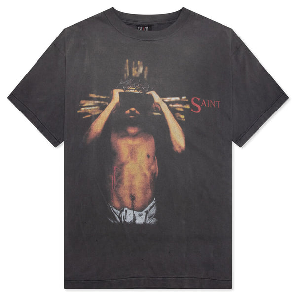 Saint Michael - We Live Hell Tee - Black