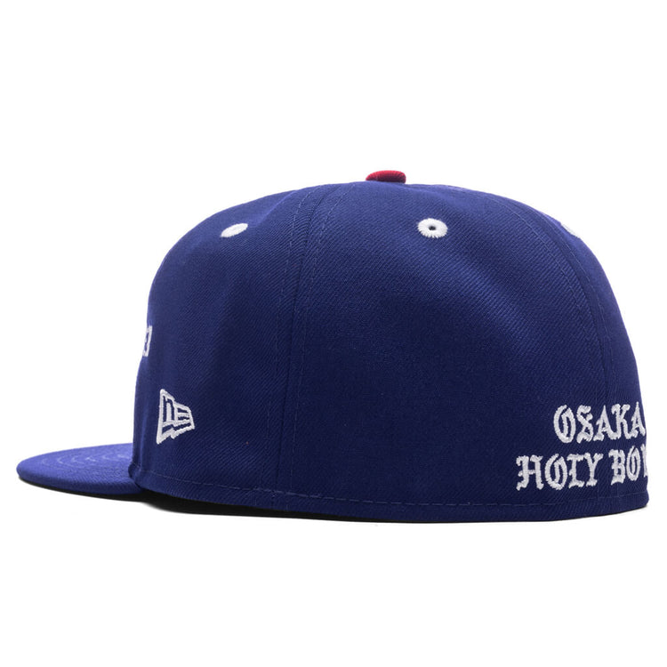 Saint Michael x Born X Raised x New Era Born Saint Cap - Blue 