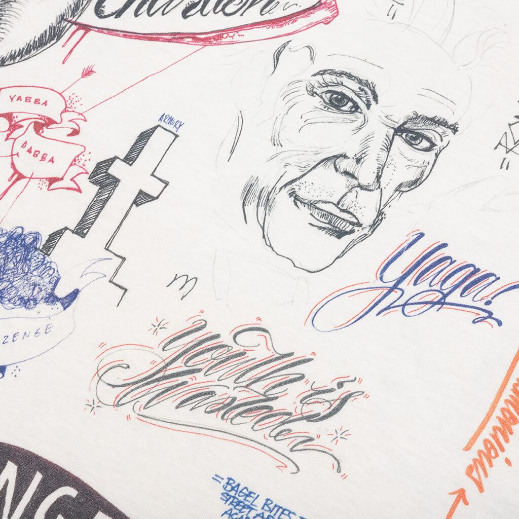 Saint Michael x Born X Raised LA L/S Tee - White – Feature