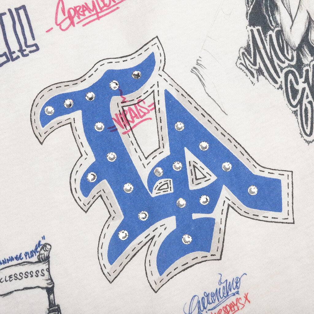 Saint Michael x Born X Raised LA L/S Tee - White – Feature