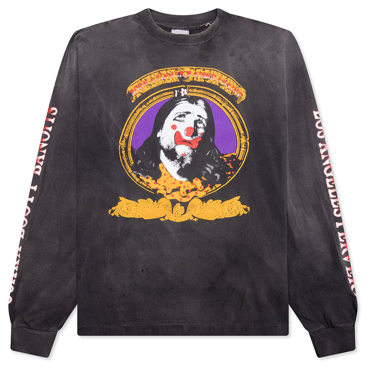 Saint Michael x Born x Raised Born Saint L/S Tee - Black – Feature