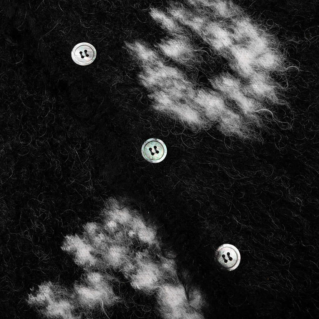 SAINT MICHAEL✖️denim tears モヘアカーディガン　M DENIM TEARS x SAINT Mxxxxxx COTTON WRTETH Mohair Cardigan