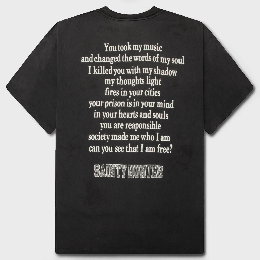 Skull-K&Baby-M S/S Tee - Black – Feature