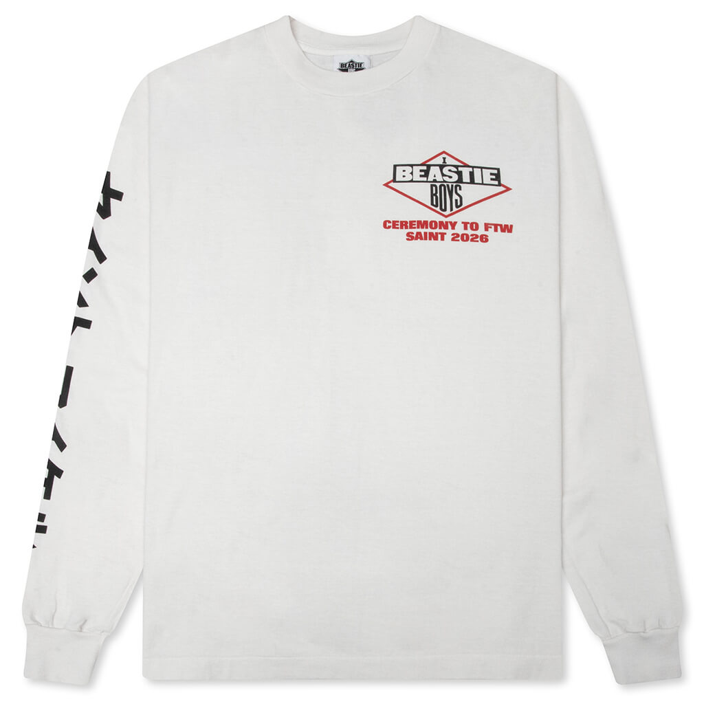 Saint M6 x Beastie Boys L/S T-Shirt - White – Feature