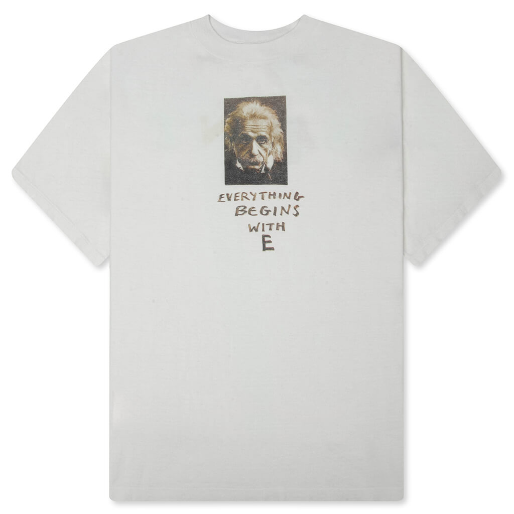 E S/S T-Shirt - White – Feature